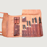 The Stinger - Professional Chef's Leather Knife Roll